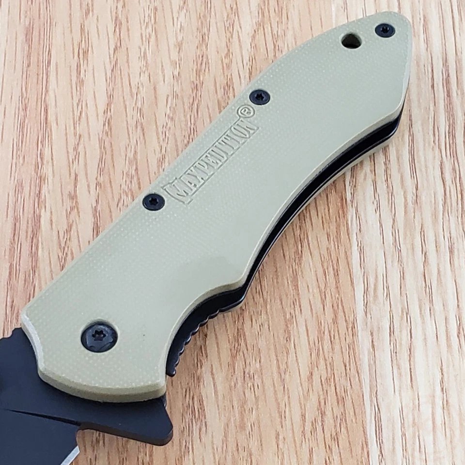 Cuchillo Plegable Maxpedition Ferox Liner 3.25" 5Cr13 Hoja de Acero Fibra Nylon Mango Foto 4 de 4