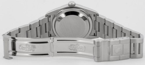 Rolex Explorer I Black 36mm 3-6-9 REHAUT Stainless Steel Automatic Watch 114270 - Picture 9 of 10