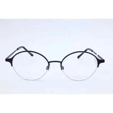 New Prodesign Denmark 1440 c.3931 Purple Round Eyeglasses Semi Rimless 48mm