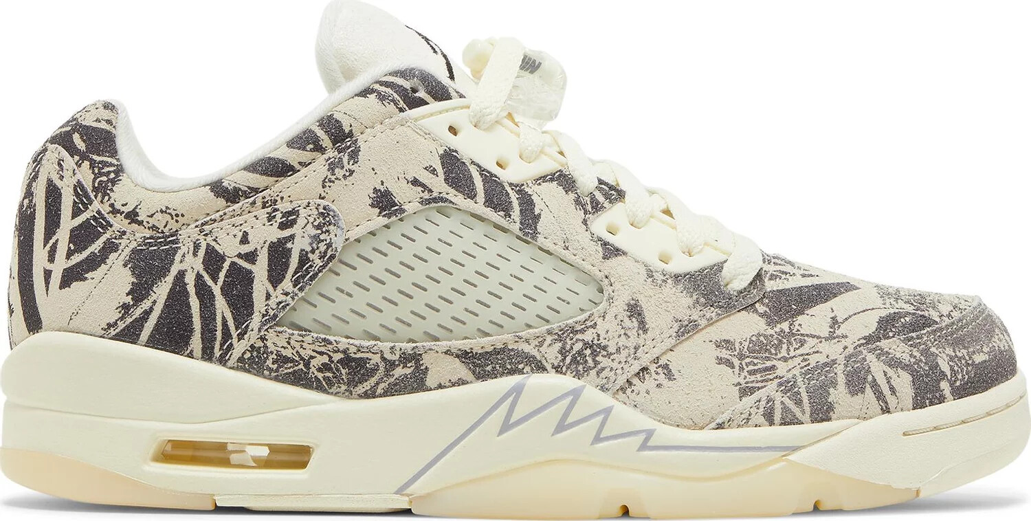 Nike WMNS Air Jordan 5 Retro с низким содержанием кокосового молока DA8016-100 Женские 9