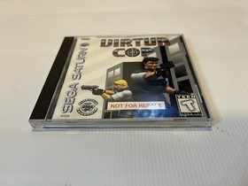 Virtua Cop 1 (Sega Saturn, 1996) - CIB Complete Small Case Not for Resale US