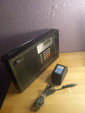 SONY ICF-2001 Synthesizer Radio Shortwave AM FM Black TESTED WORKING JAPAN RARE