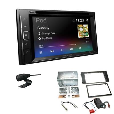 Pioneer AVH-A240BT Autoradio Bluetooth DVD für Audi A6 2001-2005 Vollaktiv Bose