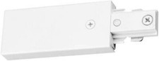 NIB Juno Lighting R38-WH Live End Feed Connector, White Track Lights