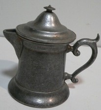 1970's Wilton Armatele Creamer with Lid Marked with Logo made in USA Metal