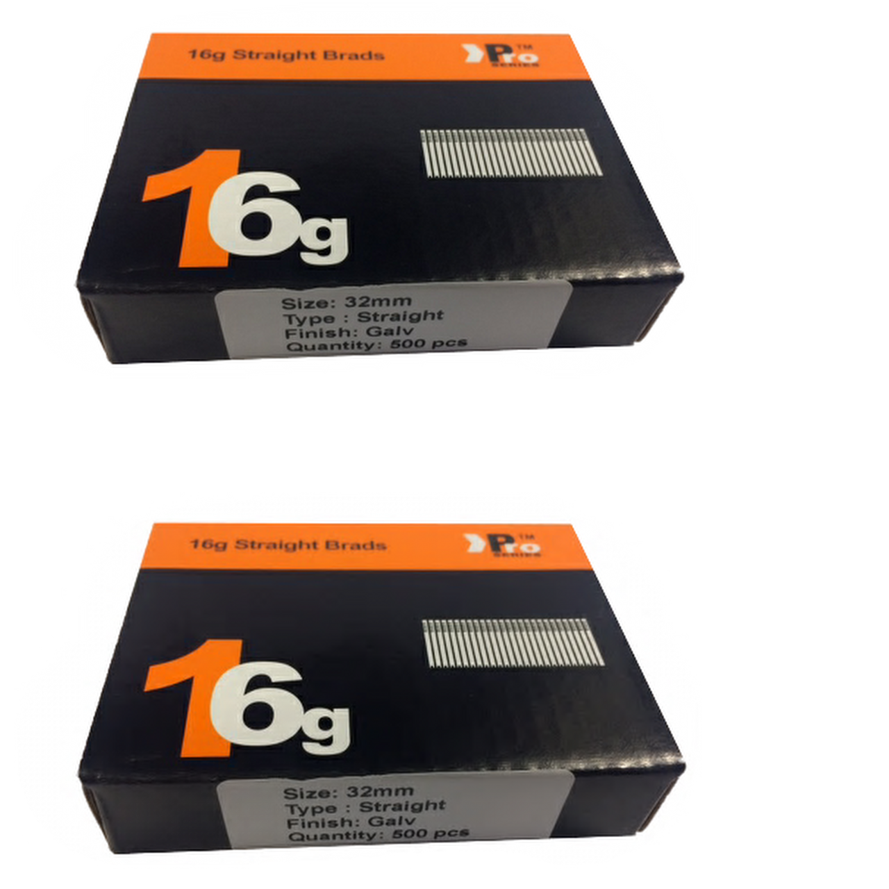 16g finish nails 1000 x 32mm (handy starter pack)