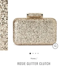 Olga Berg Rosie Glitter Clutch