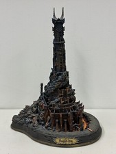 Danbury Mint LOTR Barad Dur The Dark Tower of Sauron Replica Figurine