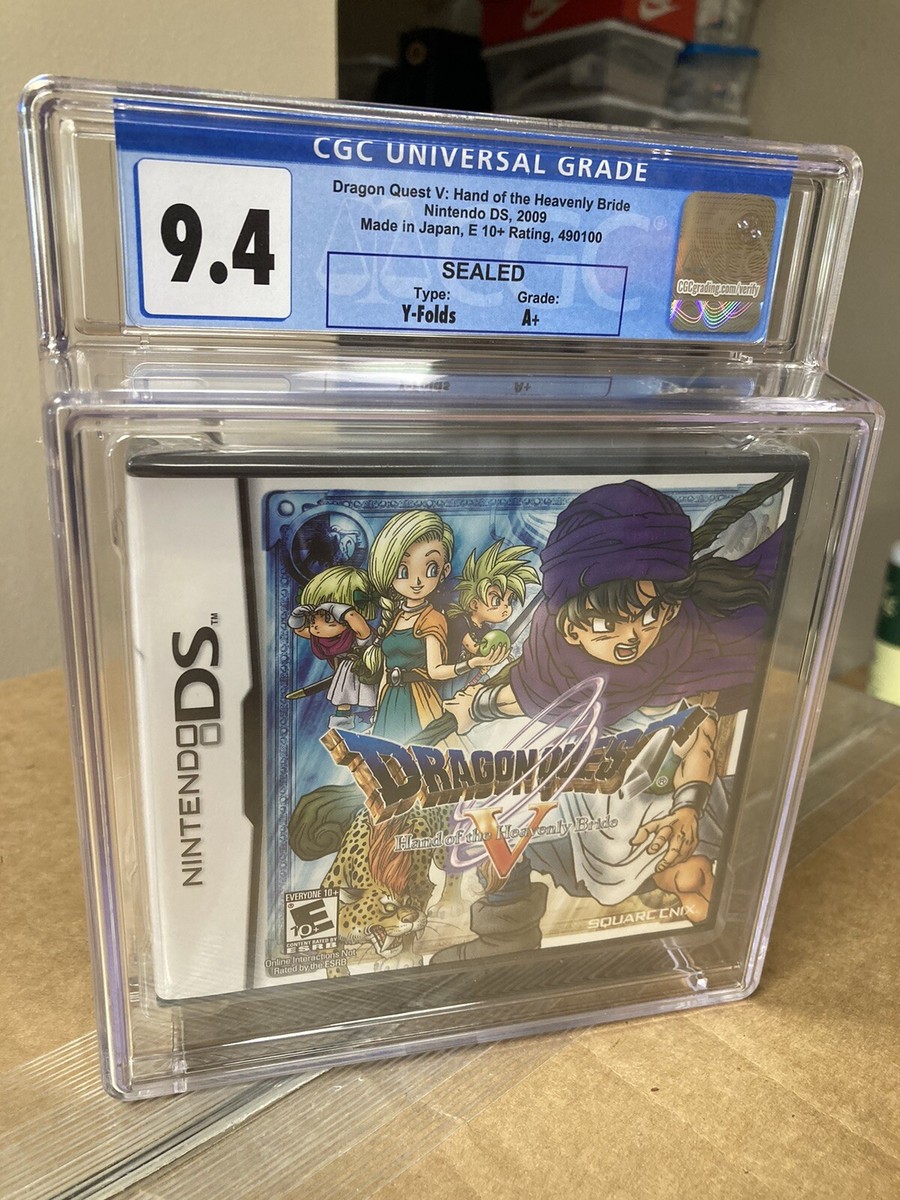 Dragon Quest V: Hand of the Heavenly Bride (Nintendo DS, 2009) for