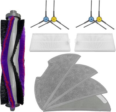 Eureka E10s Robot Vacuum Accessories Mainbrush,Filters,Moppads,Sidebrushes