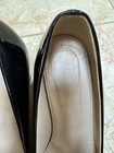 J. Crew Italy Women’s Martina Black Patent  Leather Wedge Pump Heel  Size 6.5 — photo 4