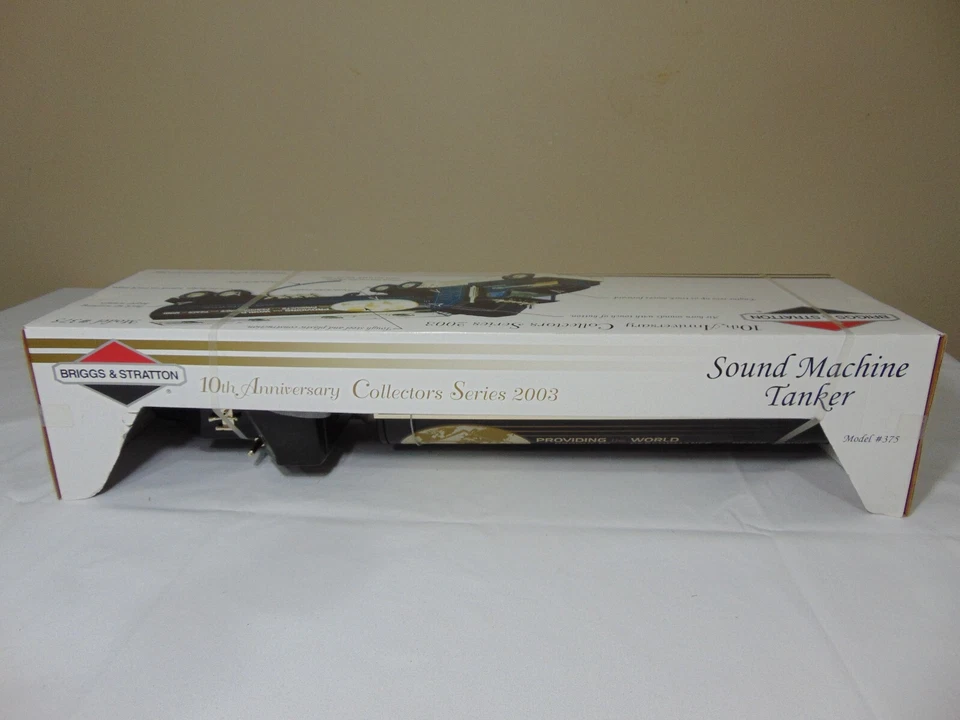 10th Anniversary Briggs & Stratton Semi Tanker 2003 Sound Machine Model #375 New - Image 4 of 4