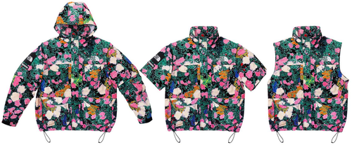 Supreme x The North Face Trekking Convertible Jacket (Size Medium) Flowers SS22 - Picture 10 of 13