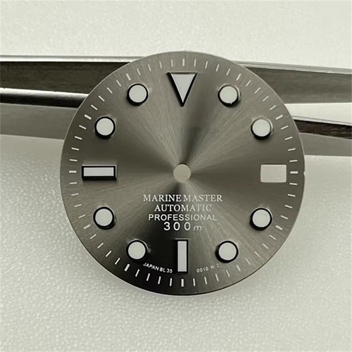 Esfera para movimiento NH35/NH36 multicolor 28,5 mm verde luminoso esferas de reloj - Imagen 13 de 26