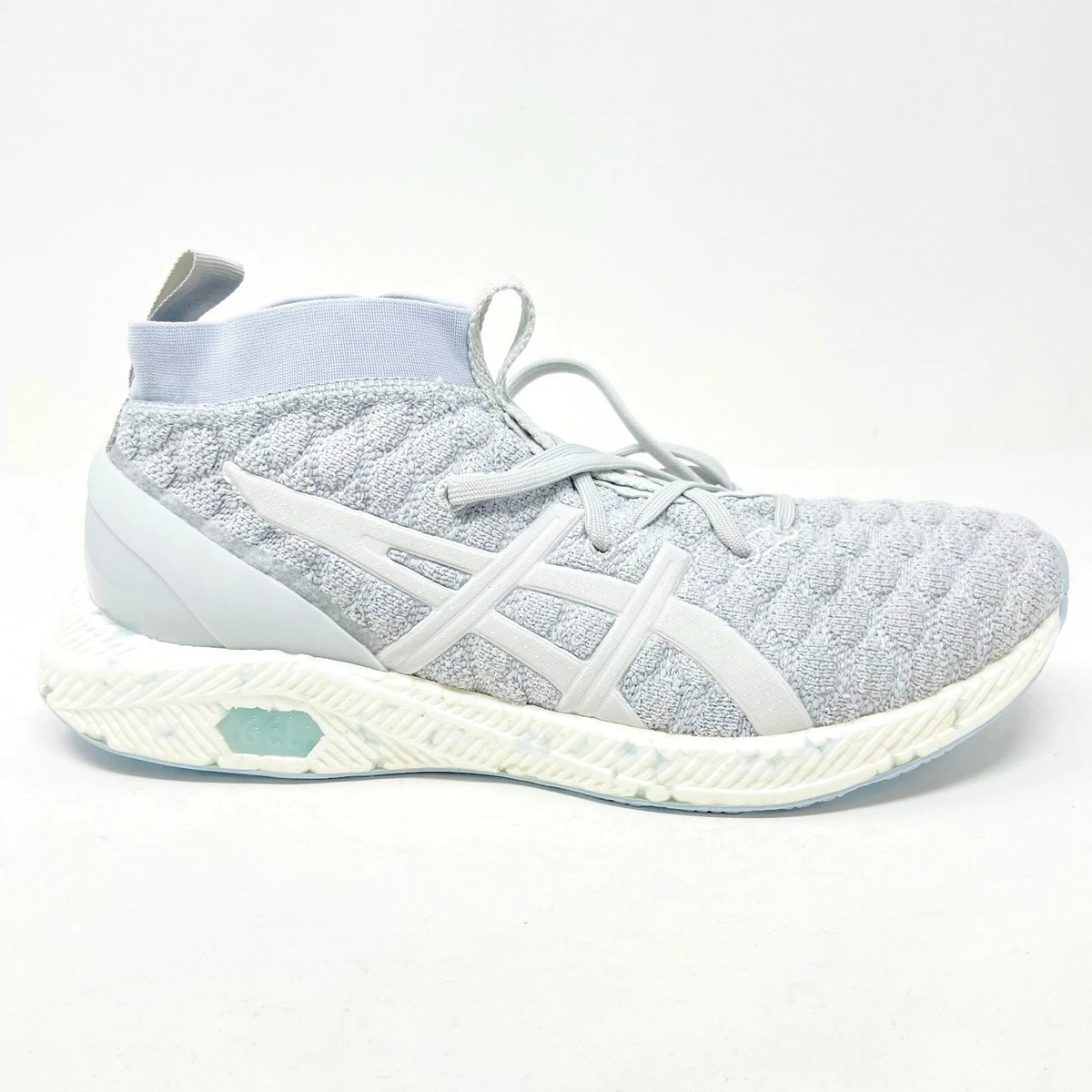 Asics HyperGel Kan Mid Glacier Grey Womens Running Shoes 1022A032