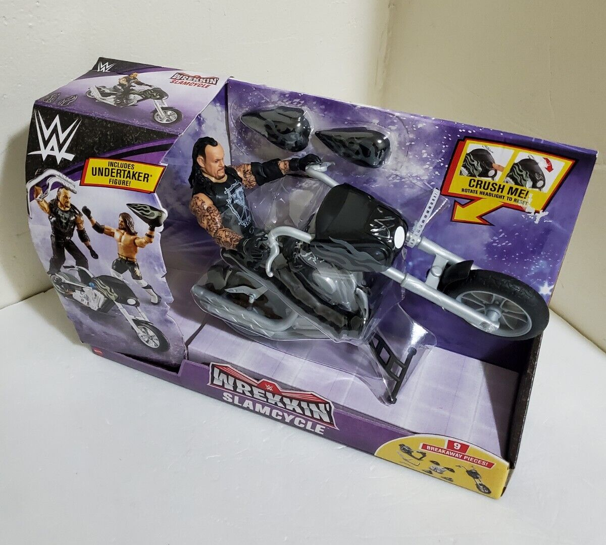 WWE WREKKIN Slamcycle Motorcycle w/The Undertaker Figure | eBay