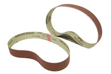 #800 Grit 1-1/2" x 24.5" Aluminum Oxide Sanding Belt BLUEROCK 40B Grinder Sander