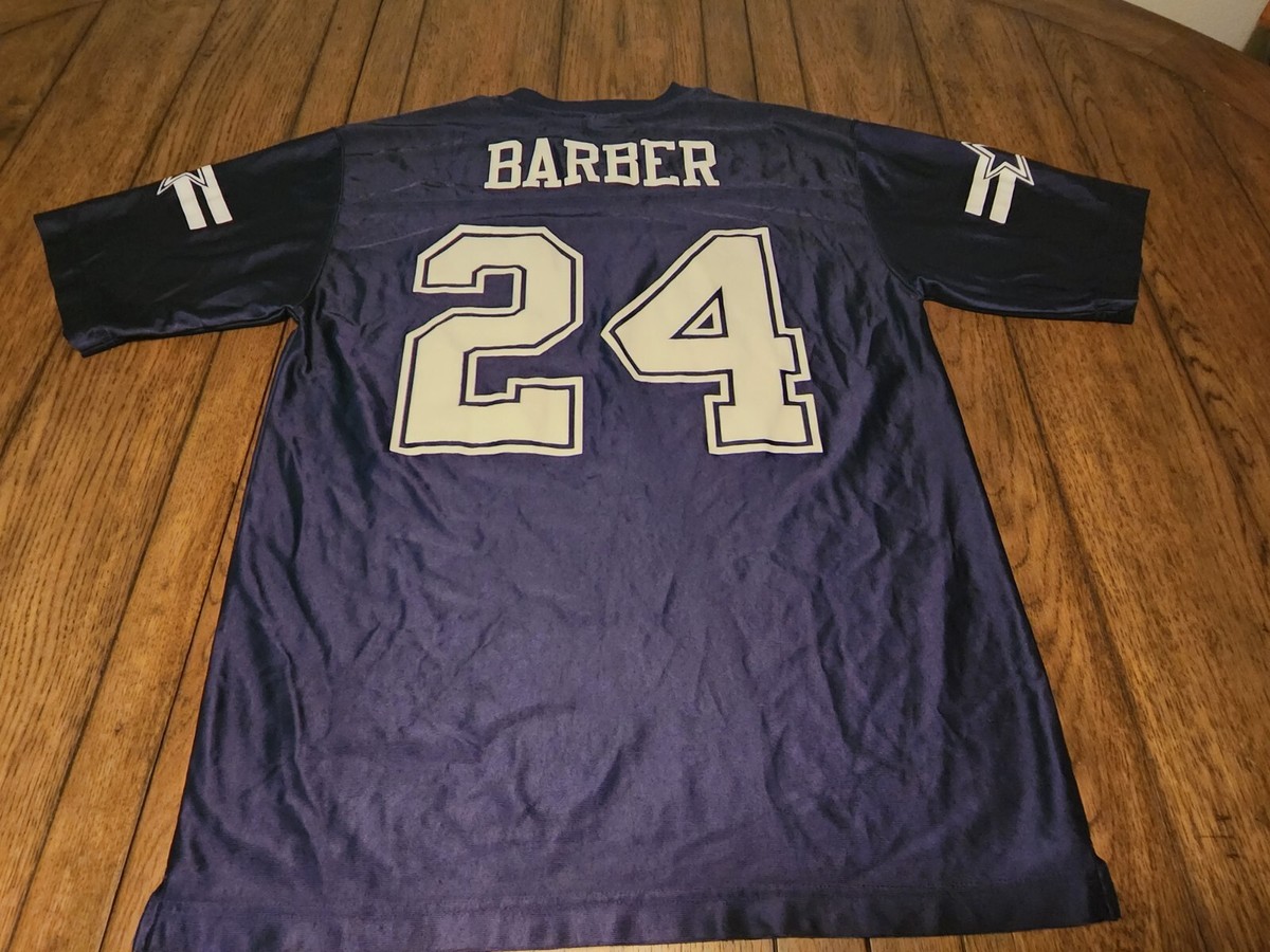 Dallas Cowboys #24 Barber (M) NFL Authentic Jersey Football vtg