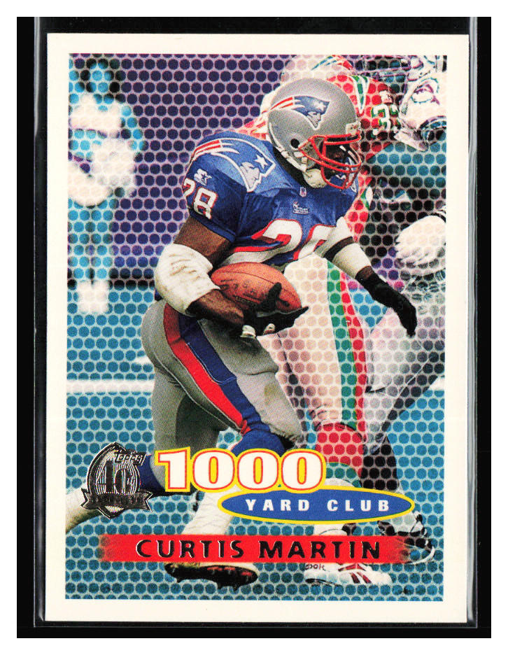 1996 Topps 1000 Yard Club #123 Curtis Martin