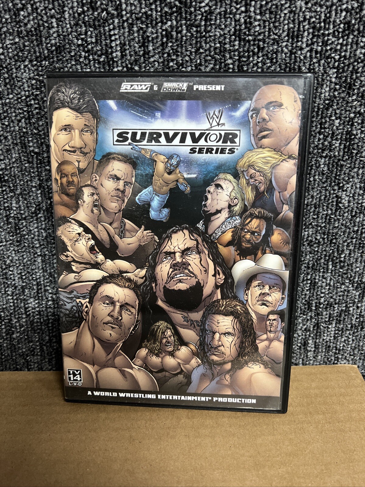 WWE Survivor Series 2004 (DVD 2004) John Cena, Big Show, Triple H, JBL RARE WWF