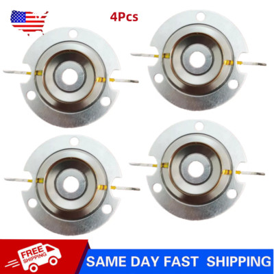 4PCS 8 Ohm Replacement Diaphragms For PRO-TW820VC Tweeter Recone Kit 25.4mm(1'')