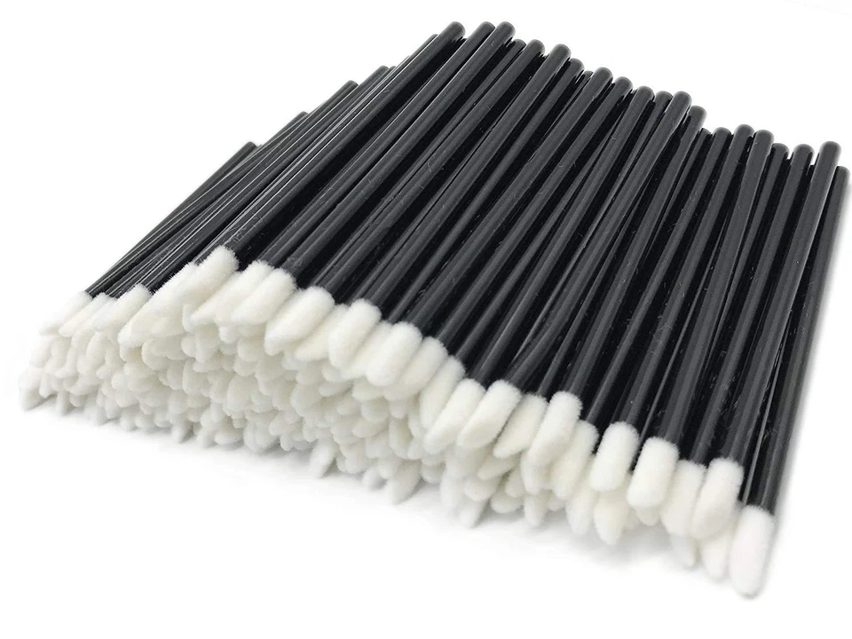 Varita de cepillo de labios desechable - Aplicador de brillo para maquillaje, herramienta cosmética higiénica Foto 3 de 4