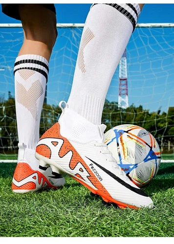 Kids Adults Junior Boys Football Boots AG/TF Soccer Training Shoes Sizes UK 1-9 - Picture 14 of 38