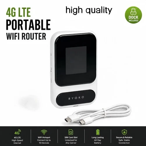 Home Travel Internet Wireless Router 4G LTE WiFi Hotspot Router Portable Us New video thumbnail