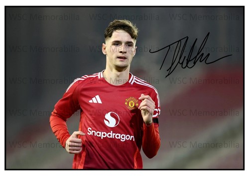 12072. Tyler Fletcher Signed Pictures (A4 Prints) Manchester United