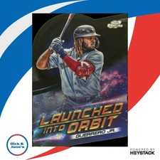 2022 Topps Cosmic Chrome Vladimir Guerrero Jr. Launched Into Orbit Black /10