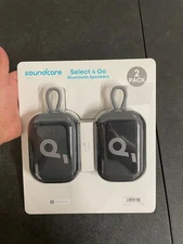 Soundcore Select 4 Go Bluetooth Speaker by Anker, 2 Pack Bundle