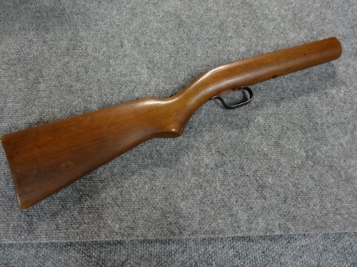 Vintage Sheridan Model C  Air Rifle Blue/Silver Streak Butt Stock