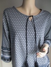 Bluse Tunika Gina Benotti Ernstings family Gr. 44/46 Basic Baumwolle 3/4 Ärmel