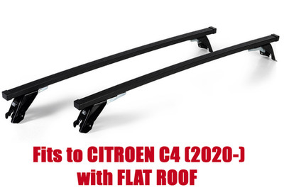 Premium Roof Rack Bars For CITROEN C4 (2020-) with Flat Roof ST305/437M