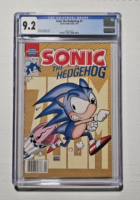 Sonic the Hedgehog #2 CGC 9.2 (1993) Newsstand
