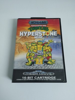 Teenage Mutant Ninja Turtles The Hyperstone Heist (Sega Mega Drive, 1993 UK PAL)