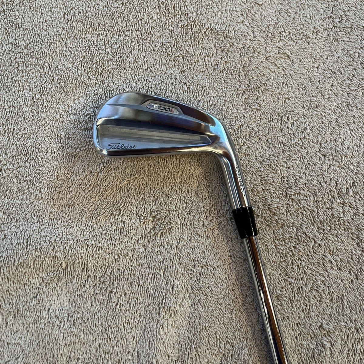 Titleist T100S Forged 6 Iron Project X Rifle 6.0 Steel Stiff