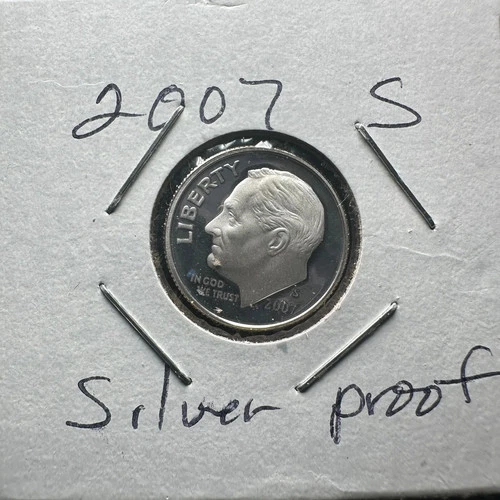 2007 S Roosevelt Dime Silver Proof