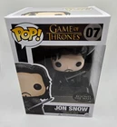 Funko Pop Jon Snow 07 Beyond the Wall Glitter Snow Game of Thrones Exclusive