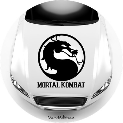 Autoaufkleber Mortal Kombat