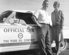 Dick Dolan was Director of Automotive Events for Pure Oil Company Old Photo