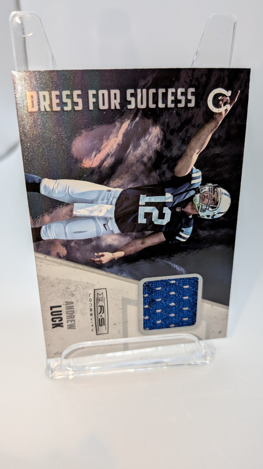 2012 Panini Rookies & Stars Longevity Materials Andrew Luck RC #19