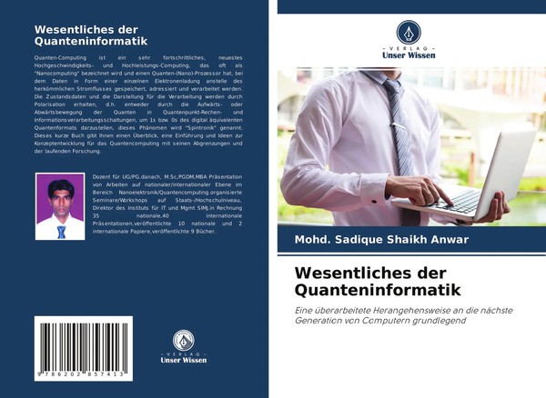Mohd. Sadique Shaikh Anwar | Wesentliches Der Quanteninformatik | Taschenbuch-image