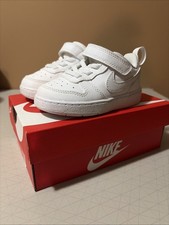 Nike Toddler Sneaker Court Borough Low Recraft 6c White On White