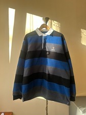 vintage GUINNESS small logo fleece Rugby Polos sweatshirt Men's Size XL retro