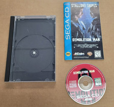 Demolition Man Sega CD Complete In Box CIB Great Shape