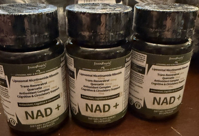 GreenPeople NAD+ Liposomal NR 500mg 60 Capsules w/ Resveratrol Quercetin GMP