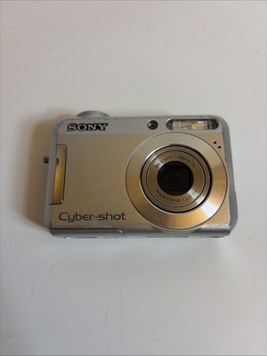 Sony Cyber-Shot DSC-S650 7.2MP Digital Camera Silver Tested
