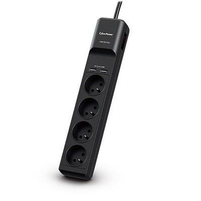 SURGE PROTECTOR 4x FR; P0420SUD0-FR CYBERPOWER