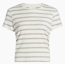 NWT Citizens of Humanity Women's Kyle Style Cotton Blend Cropped Shirt size M
